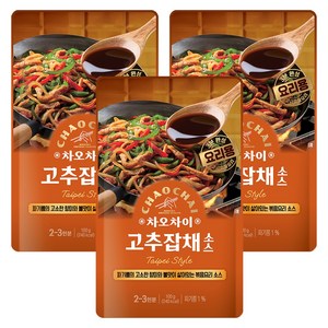 차오차이 고추잡채 소스, 100g, 3개