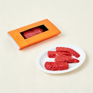 설로인 1++(7) 한우 불고기용 (냉장), 300g, 1개