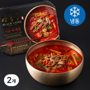 경복궁 사골 육개장 (냉동), 600g, 2개