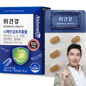 네추럴라이즈 위건강 스페인 감초추출물 18g, 30정, 1개