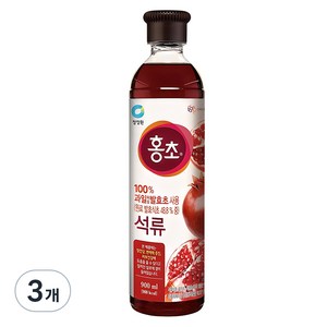 홍초 석류, 900ml, 3개