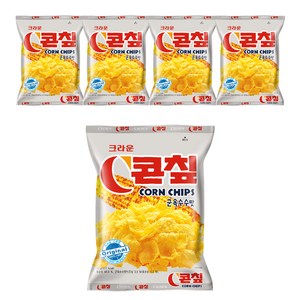 크라운 콘칲, 70g, 5개