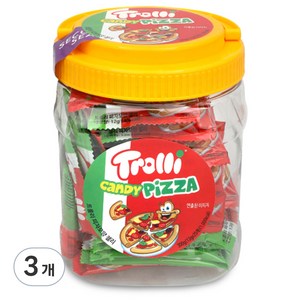 트롤리 피자모양젤리, 300g, 3개