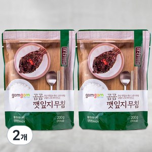 곰곰 깻잎지무침, 200g, 2개