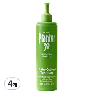 플란투어39 파이토 카페인 헤어토닉, 200ml, 4개