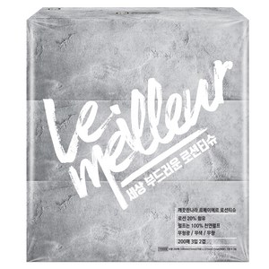 깨끗한나라 르메이에르 로션티슈, 200매, 3개