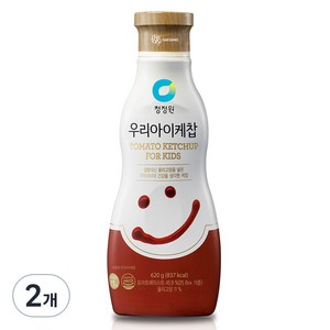 청정원 우리 아이 케찹, 620g, 2개