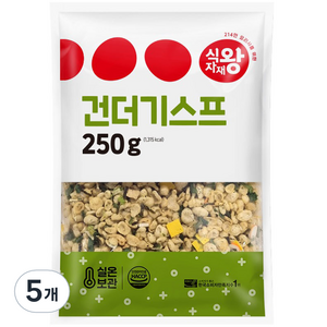 식자재왕 건더기스프, 250g, 5개