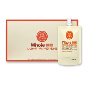 통째로 갈아만든 진짜 당근사과즙 스파우트 30p, 30개, 100ml