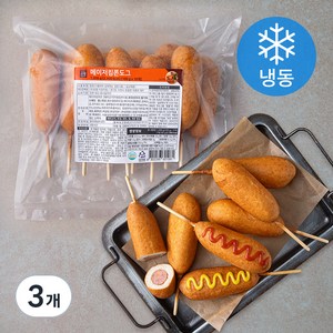 오뗄 메이저킹 쫀도그 (냉동), 1kg, 3개