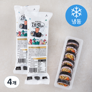 제주eat 제주톳 두부 곤약비건김밥 (냉동), 220g, 4개