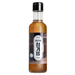 대현상회 저온압착 검은깨 참기름, 1개, 180ml