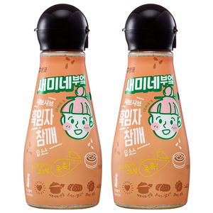 새미네부엌 샤브샤브 흑임자 참깨 딥소스, 260g, 2개