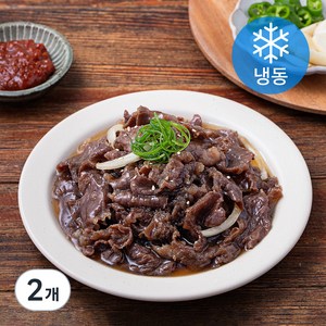 미스터갈비 한우 양념 불고기 (냉동), 400g, 2개