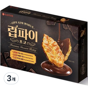 립파이 초코 과자, 132g, 3개