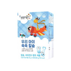 웅진 우리 아이 쑥쑥 칼슘 젤리 30p, 600g, 1개