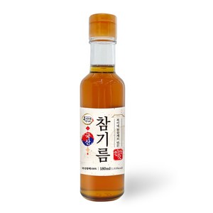 복이네먹거리 통깨로 만든 진한맛 국산 참기름, 1개, 180ml