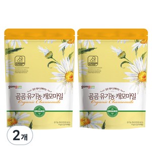 곰곰 유기농 캐모마일 삼각티백, 1.5g, 50개입, 2개