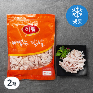 하림 뼈없는 닭발 (냉동), 1kg, 2개