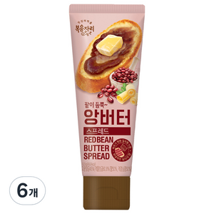 복음자리 앙버터 스프레드, 120g, 6개