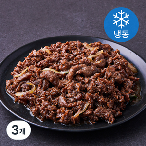 몽탄 짚불고기 (냉동), 180g, 3개