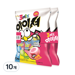 오리온 3 MIX 아이셔, 276g, 10개