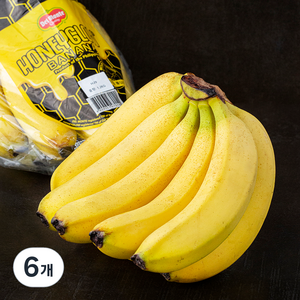 델몬트 허니글로우 고산지 바나나, 1.2kg 내외, 6개