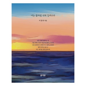 너는 물처럼 내게 밀려오라(리커버), 문이당, 이정하