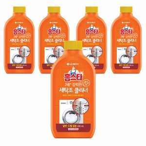 홈스타 퍼펙트 세탁조 클리너, 450ml, 5개