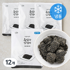 서울마님 흑임자 인절미 (냉동), 100g, 12개