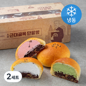 근대골목단팥빵 생크림 단팥빵 생크림 135g x 3p + 녹차 135g + 딸기 135g (냉동), 2세트