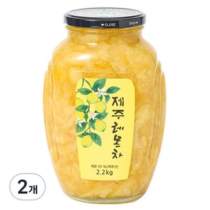 다하 제주 레몬차, 2.2kg, 1개입, 2개