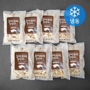 낭만부라더 찰떡볶이 알알이 짧고 굵은 떡 S, 1kg, 8개