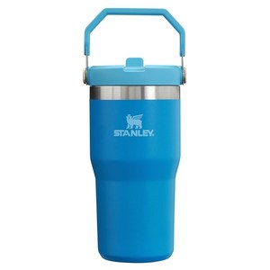 스탠리 아이스플로우 플립 스트로 텀블러, 아주르 블루, 591ml, 1개