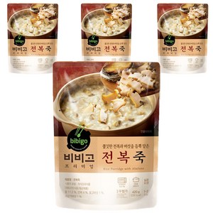 비비고 전복죽, 420g, 4개