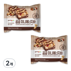 곰곰 미니 에너지바, 325g, 2개