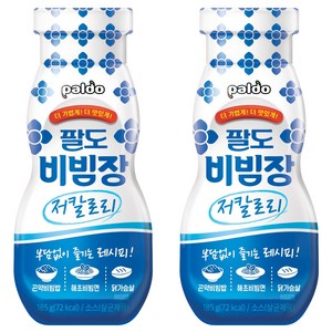 팔도 비빔장 저칼로리, 185g, 2개