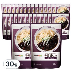 곰곰 맛있는 짜장소스, 180g, 30입