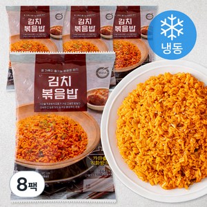 푸르온 김치 볶음밥 (냉동), 270g, 8팩