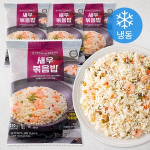 푸르온 새우 볶음밥 (냉동), 270g, 4팩