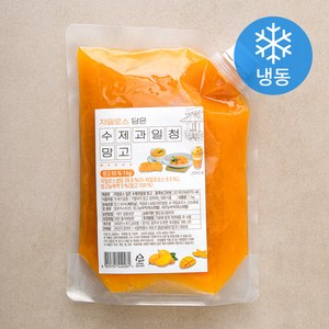 자일로스 담은 수제과일청 망고 (냉동), 1kg, 1개