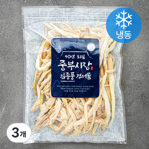 주일 40년 외길 중부시장 김종풍 쫄깃 황태채 (냉동), 300g, 3개