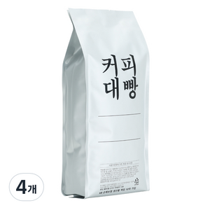 커피대빵 바리스타 센서리 블랜딩 원두커피, 500g, 4개