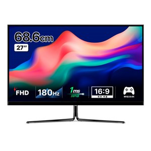 한성컴퓨터 FHD Fast IPS 180 게이밍 모니터, 68.58cm, TFG27F18P(일반)