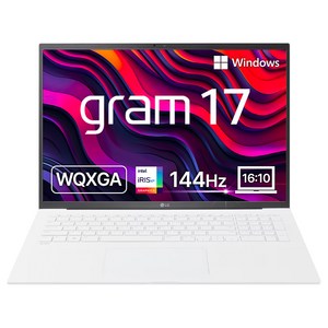 LG전자 2023 그램 17 코어i5 인텔 13세대, 스노우 화이트, 256GB, 16GB, WIN11 Home, 17Z90R-GA5VK