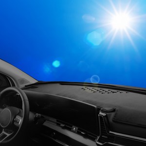 메이튼 논슬립 슈퍼 소프트벨벳 대쉬보드커버 + 겔패드 대 3p + 소 3p + 양면테이프 5p, 스포티지 NQ5 2021년 7월~, 블랙