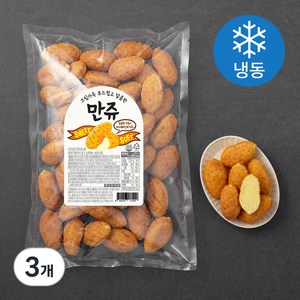 크림가득 부드럽고 달콤한 만쥬 (냉동), 600g, 3개