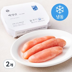 덕화 백명란 (냉동), 100g, 2개