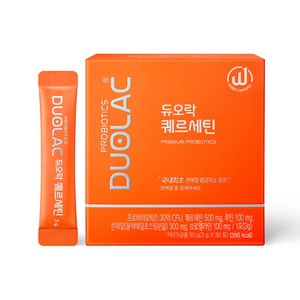 듀오락 퀘르세틴 유산균 30p, 90g, 1개