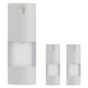 마켓A 휴대용 U자형 진공 로션 공병 15ml, 3개